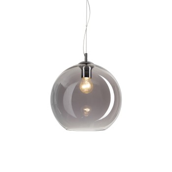 Pendul NEMO fumuriu Ideal Lux 250311, D20 cm, 1xE27