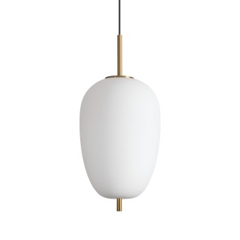 Pendul LED UMILE alb Ideal Lux 314945, D27 cm, 20W