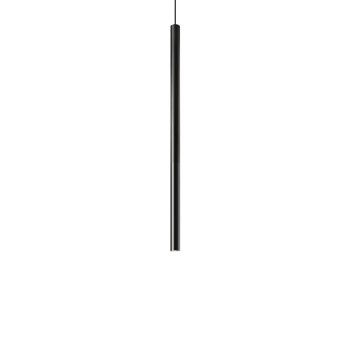 Pendul LED LOOK negru Ideal Lux 321813, D6 cm, 12W