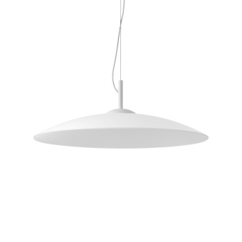 Pendul ECLIPSE alb Ideal Lux 338767, D60 cm, 1xGX53