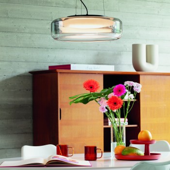 Pendul LED TOPICO Ideal Lux 333045, D45 cm, 28W