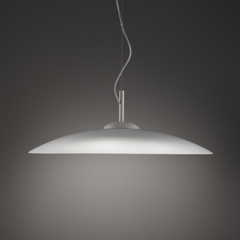 Pendul ECLIPSE alb Ideal Lux 338767, D60 cm, 1xGX53