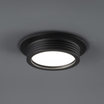 Pendul ECLIPSE negru Ideal Lux 338774, D60 cm, 1xGX53