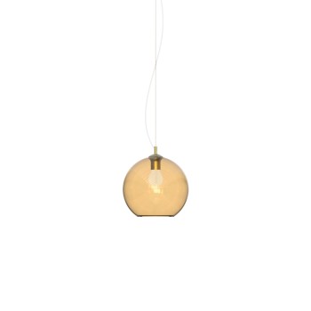 Pendul NEMO chihlimbar Ideal Lux 339047, D20 cm, 1xE27