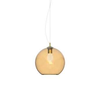 Pendul NEMO chihlimbar Ideal Lux 339054, D30 cm, 1xE27