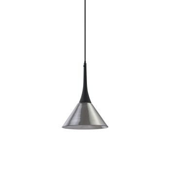 Pendul LED COCKTAIL fumuriu Ideal Lux 353630, D15 cm, 7W