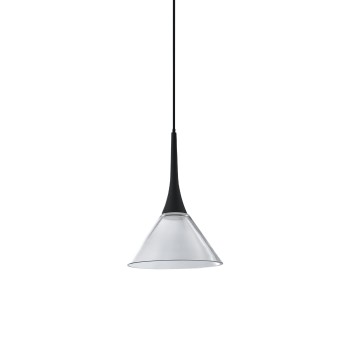 Pendul LED COCKTAIL transparent Ideal Lux 353647, D15 cm, 7W