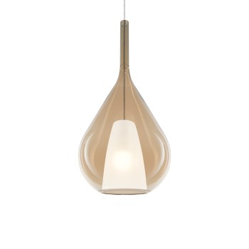 Pendul KALIQUE chihlimbar Ideal Lux 359748, D28 cm, 1xE27