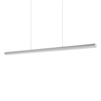Pendul LED DORICA alb Ideal Lux 366388, 140x4.5 cm, 35W