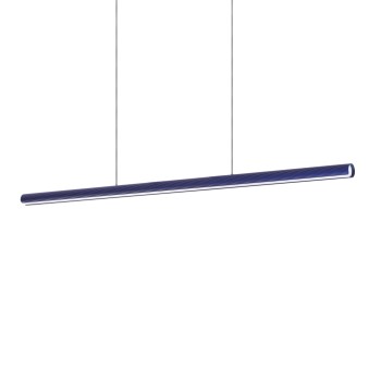 Pendul LED DORICA albastru Ideal Lux 366425, 140x4.5 cm, 35W