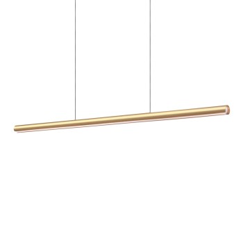 Pendul LED DORICA cupru Ideal Lux 366432, 140x4.5 cm, 35W