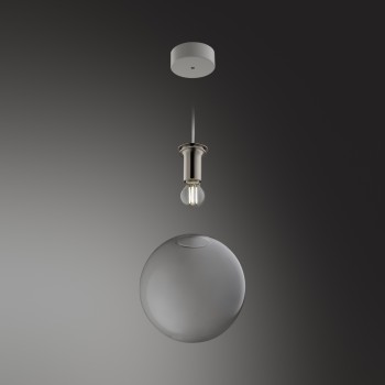 Pendul MAPA aluminiu Ideal Lux 368252, 5x6.8 cm, 1xE14
