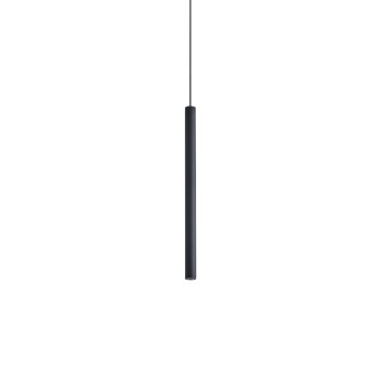 Pendul LED LOOK negru Ideal Lux 370958, D8 cm, 3.5W
