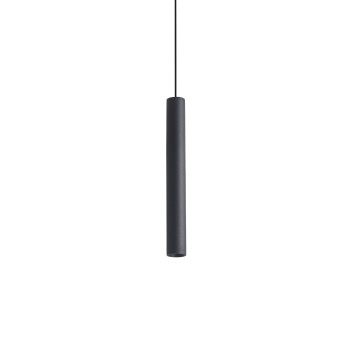 Pendul LED LOOK negru Ideal Lux 371078, D6 cm, 11.5W