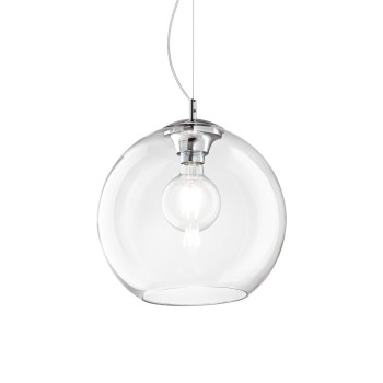 Pendul NEMO transparent Ideal Lux 052816, D40 cm, 1xE27