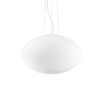 Pendul CANDY alb Ideal Lux 086743, D50 cm, 1xE27