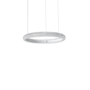 Lustra LED MIRACLE alb Ideal Lux 325804, D40 cm, 25W