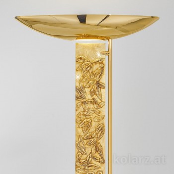 Lampadar DELPHI Liberta Gold, KOLARZ, Placat cu aur 24k, Inaltime 185 - 1
