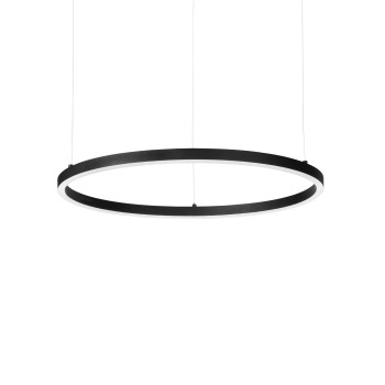 Lustra LED ORACLE SLIM negru Ideal Lux 342047, D70 cm, 37W
