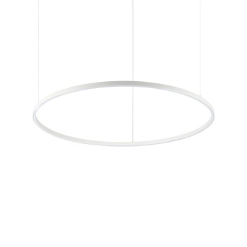 Lustra LED ORACLE SLIM alb Ideal Lux 342115, D90 cm, 53W