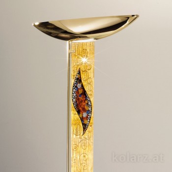 Lampadar DELPHI Kiss Gold, KOLARZ, Placat cu aur 24k, Inaltime 185 - 1