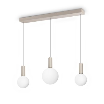Lustra LED ODEON alb Ideal Lux 349213, 85x20 cm, 20W