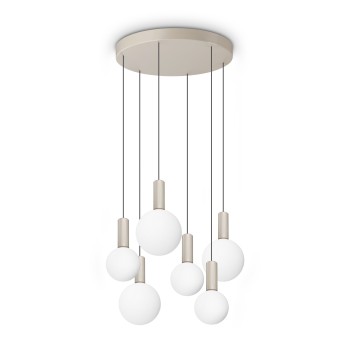 Lustra LED ODEON alb Ideal Lux 349237, D57 cm, 39W