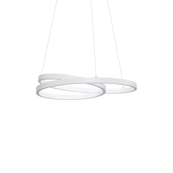 Lustra LED OZ alb Ideal Lux 352435, D40 cm, 38W
