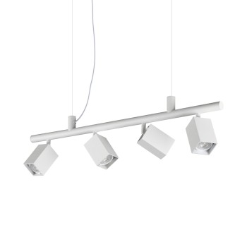 Lustra DYNAMITE alb Ideal Lux 367453, L76 cm, 4xGU10