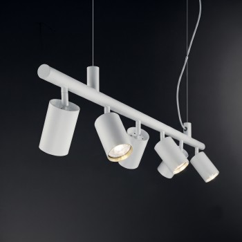Lustra DYNAMITE alb Ideal Lux 367453, L76 cm, 4xGU10