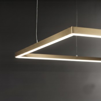 Lustra LED ORACLE SLIM alama Ideal Lux 370415, 50x50 cm, 33W
