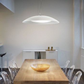 Lustra LENA alb Ideal Lux 052786, D74 cm, 3xE27