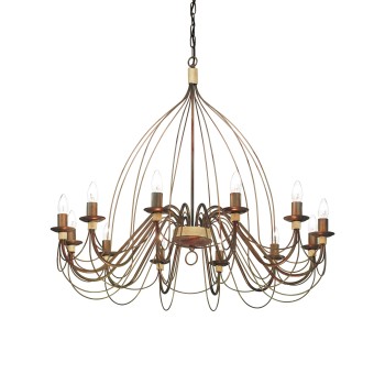 Candelabru CORTE Ideal Lux 097671, D95 cm, 12xE14