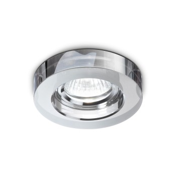 Spot incastrat BLUES fumuriu Ideal Lux 113982, D9.5 cm, 1xGU10