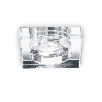 Spot incastrat BLUES transparent Ideal Lux 114019, 9x9 cm, 1xGU10