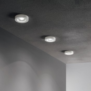 Spot incastrat BLUES transparent Ideal Lux 114019, 9x9 cm, 1xGU10