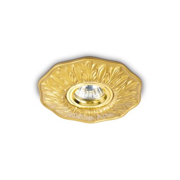 Spot incastrat POLKA alama Ideal Lux 115610, D14 cm, 1xGU10