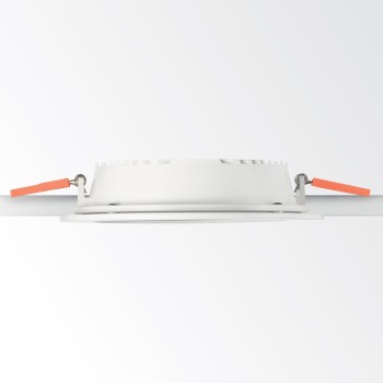 Spot incastrat LED GROOVE alb Ideal Lux 123998, D16.8 cm, 20W