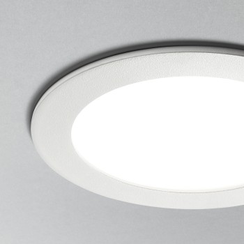 Spot incastrat LED GROOVE alb Ideal Lux 123998, D16.8 cm, 20W