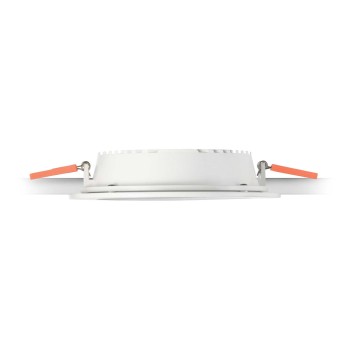 Spot incastrat LED GROOVE alb Ideal Lux 124018, D22.7 cm, 30W