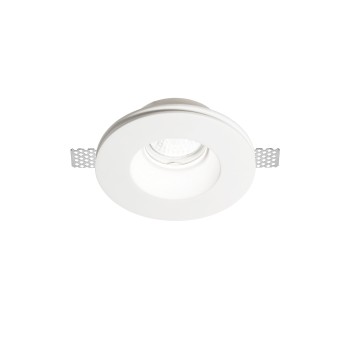 Spot incastrat SAMBA alb Ideal Lux 150130, D18 cm, 1xGU10