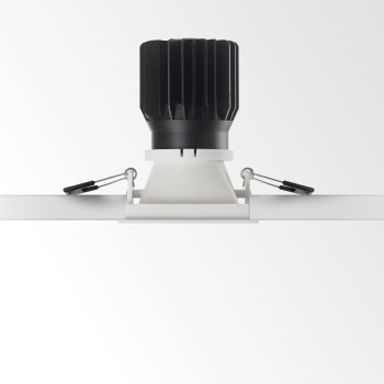 Spot incastrat LED GAME alb Ideal Lux 192376, 8.4x8.4 cm, 11W