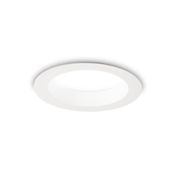 Spot incastrat LED BASIC alb Ideal Lux 193526, D14.4 cm, 15W