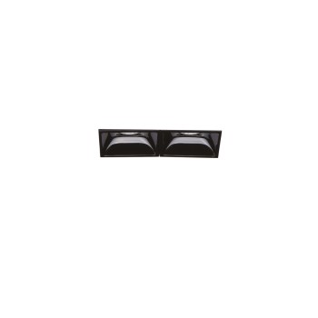 Spot incastrat LED LIKA negru Ideal Lux 206202, 7x7.1 cm, 6W