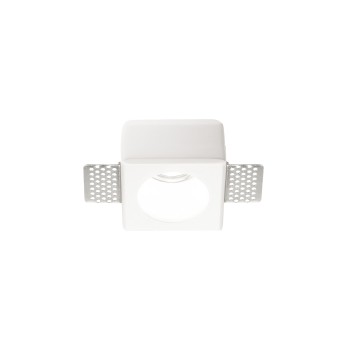 Spot incastrat SAMBA alb Ideal Lux 230580, 7.8x7.8 cm, 1xGU10