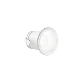 Spot incastrat LED VIRUS alb Ideal Lux 244808, D4 cm, 3W