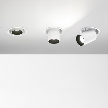 Spot incastrat LED NOVA alb Ideal Lux 248165, D10 cm, 12W