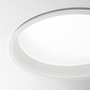 Spot incastrat LED DEEP alb Ideal Lux 248790, D21 cm, 30W