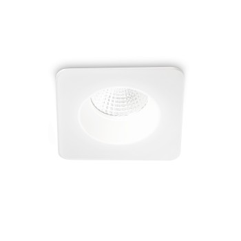 Spot incastrat LED ROOM-65 alb Ideal Lux 252049, 10x8.3 cm, 7.5W