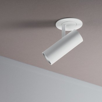 Spot incastrat LED PLAY alb Ideal Lux 258270, D6 cm, 7W
